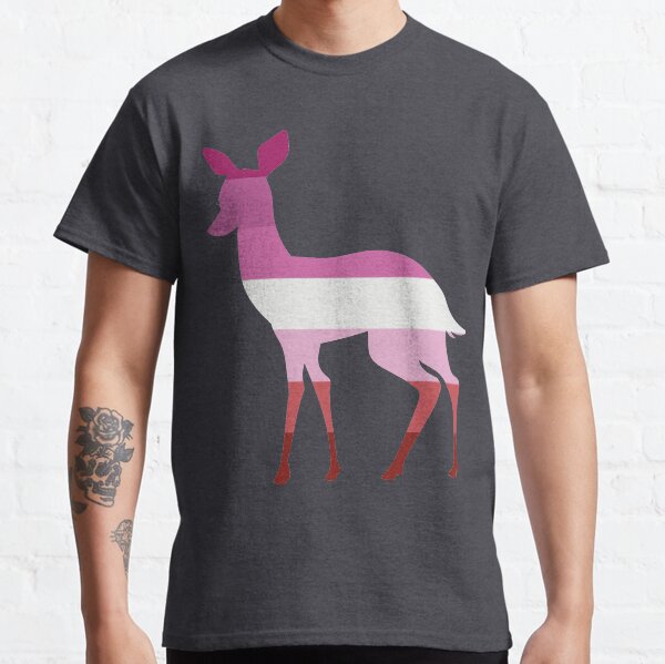 Lesbian Pride Flag Doe Classic T-Shirt