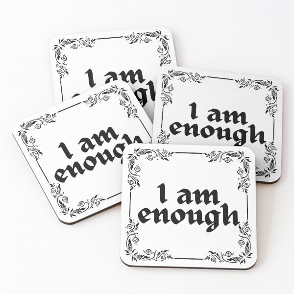 Item preview, I am enough designed and sold by venomouspixie.