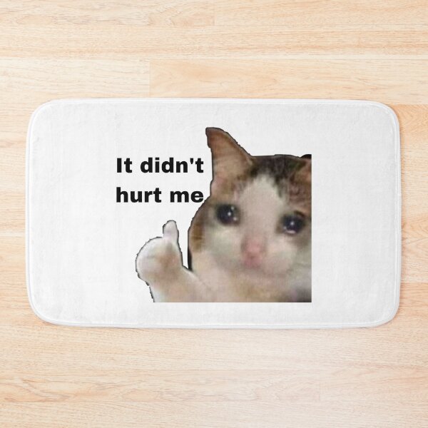 Item preview, Crying cat meme, cat, meme designed and sold by Martinez-TS.