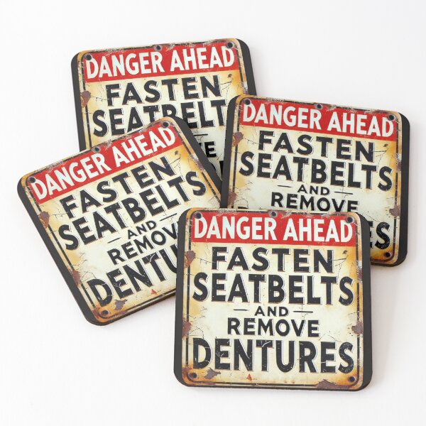 Item preview, "Danger Ahead: Vintage Road Humor" designed and sold by Wiredart.