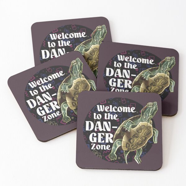 Item preview, Welcome to the danger zone, red eared slider designed and sold by fingypaintman64.