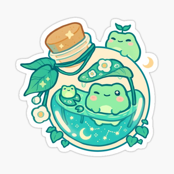 Aperçu de l'œuvre Potion de grenouille créée et vendue par freshbobatae.