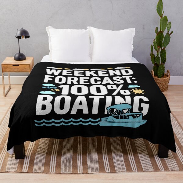 Item preview, Weekend Forecast: 100% Boating – Funny Nautical designed and sold by tmerchtrends.