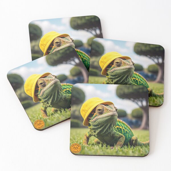 Item preview, Vacation Vibes: A Chameleon's Getaway designed and sold by SDIGGroup.