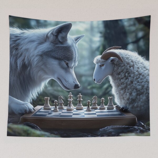 Item preview, The Fox and the Sheep's Game designed and sold by silp159.