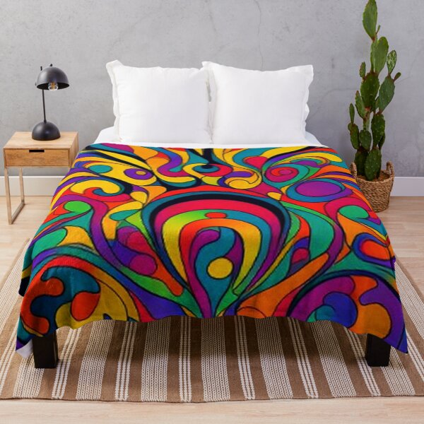 Item preview, Retro Psychedelic Art designed and sold by TheDarkWardrobe.