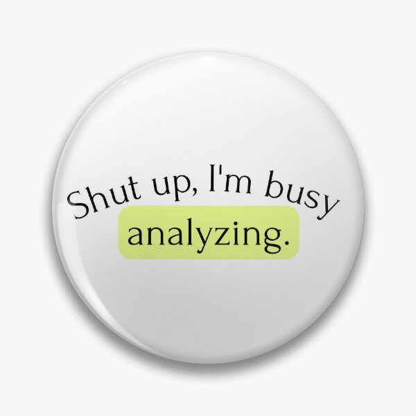 Item preview, Busy Analyzing designed and sold by brittfewster.