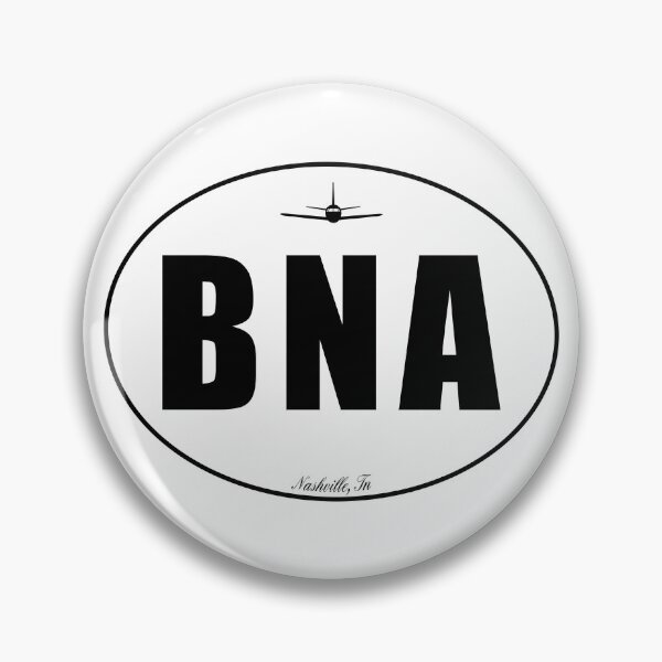 Item preview, BNA Nashville Tennessee TN Airport Code designed and sold by Lartheviking.