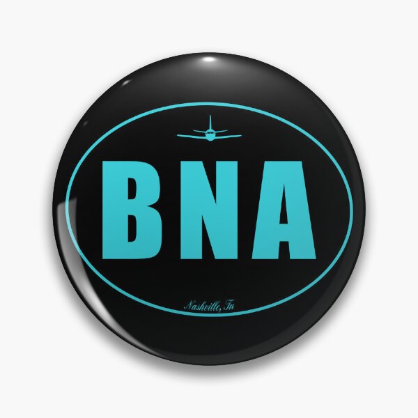 Item preview, BNA Nashville Tennessee TN Airport Code designed and sold by Lartheviking.