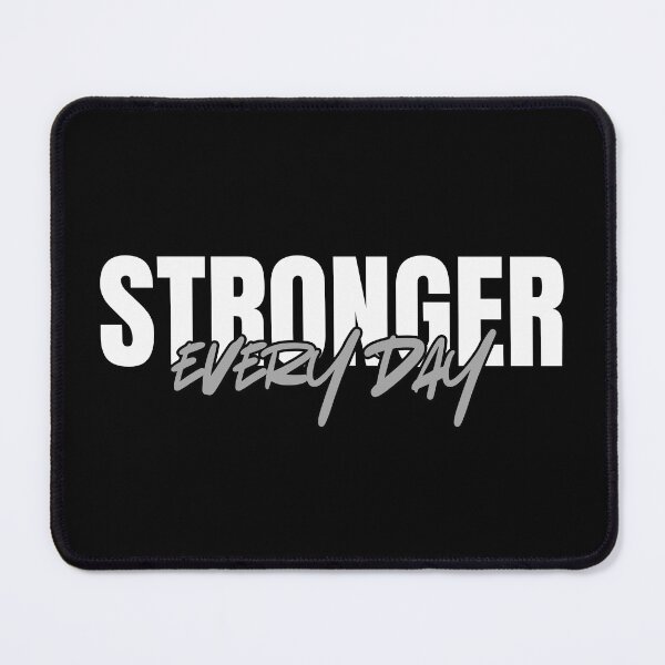 Item preview, Stronger Every Day Workout Inspiration designed and sold by LudusRoom.