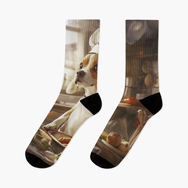 Item preview, A very cute beagle cooking in the kitchen designed and sold by Juli M..
