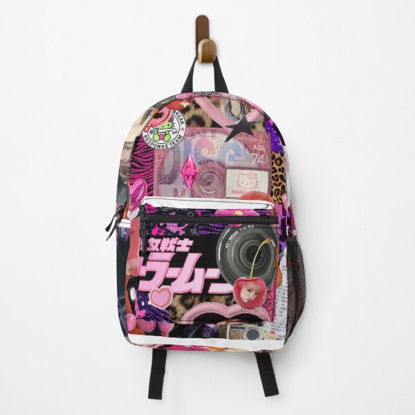 Item preview, yena y2k edgy pink-core collage designed and sold by aeiia.