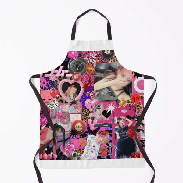 Item preview, yena y2k edgy pink-core collage designed and sold by aeiia.