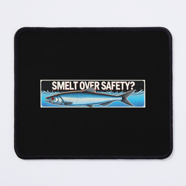 Item preview, Smelt over safety - California Fires Sticker - Something is Fishy designed and sold by lapart.