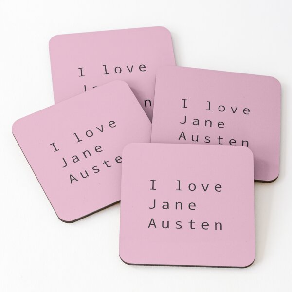 Item preview, I love Jane Austen designed and sold by Wall Cardosos.