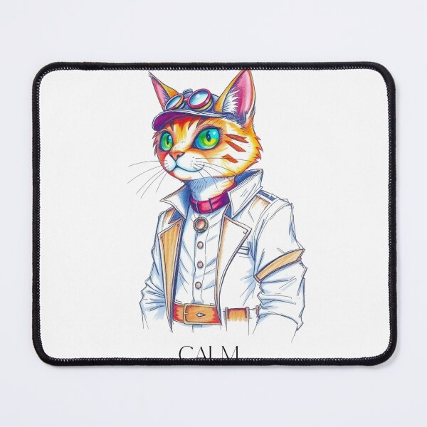Item preview, CALM CAT designed and sold by BespokeBrushes.
