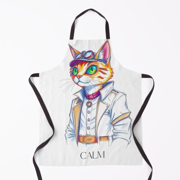 Item preview, CALM CAT designed and sold by BespokeBrushes.