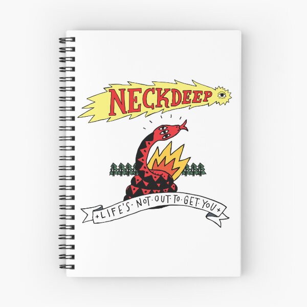 Item preview, Neckdeep Life's Not Out To Get You - Snake designed and sold by Zircom.