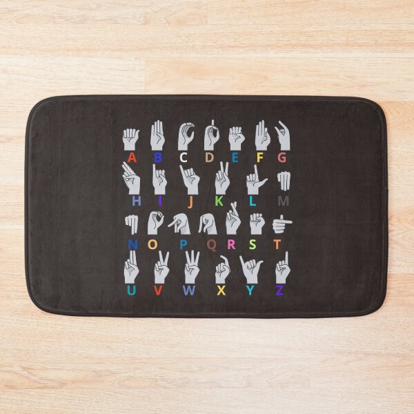 Item preview, SIGN THE ALPHABET T-SHIRT,ASL American Sign Language Alphabet Shirt,Deaf Community Gift designed and sold by NinaCreator.