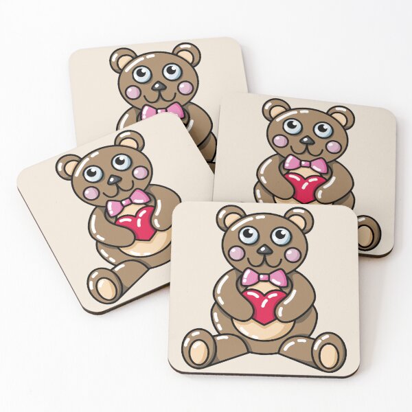 Item preview, Cutesy Love Teddy Bear designed and sold by GenAumonier.