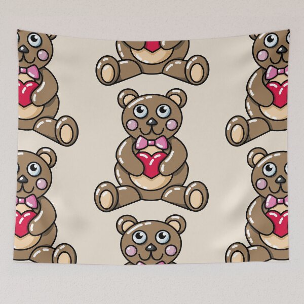 Item preview, Cutesy Love Teddy Bear designed and sold by GenAumonier.