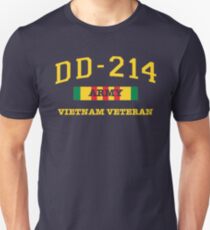 Vietnam Veteran Shirt dd214 War T Shirt Unisex T-Shirt