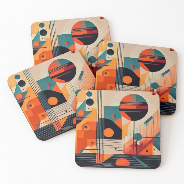 Item preview, A world pattern and shapes designed and sold by The Drape Lab.