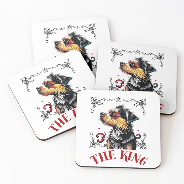 Item preview, THE KING PUPPY designed and sold by BespokeBrushes.