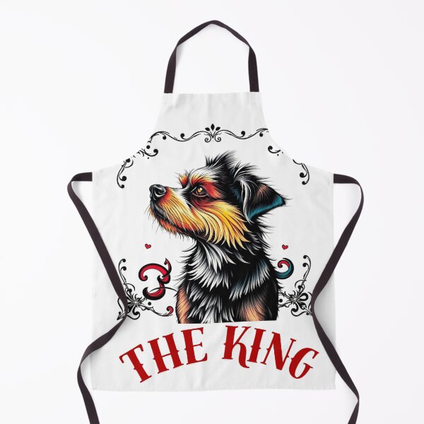 Item preview, THE KING PUPPY designed and sold by BespokeBrushes.