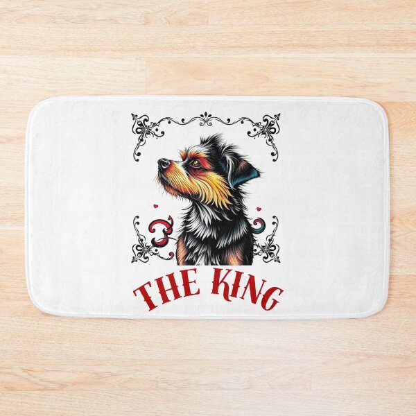 Item preview, THE KING PUPPY designed and sold by BespokeBrushes.