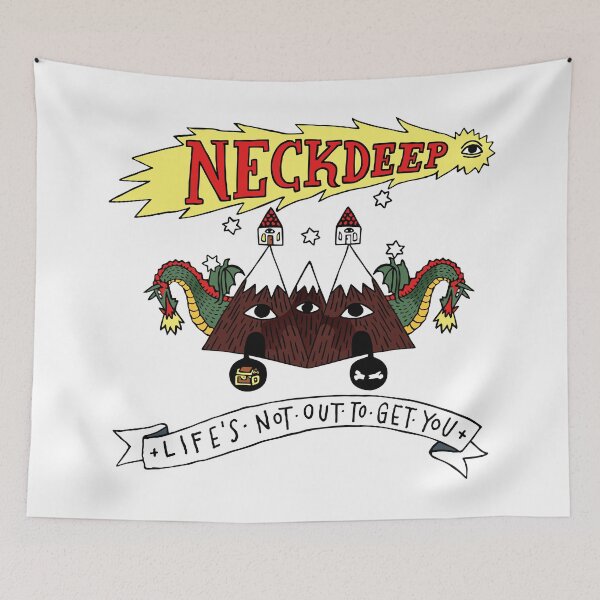Artikelvorschau, Neckdeep Das Leben ist nicht hinter dir her - Berge entworfen und verkauft von Zircom.