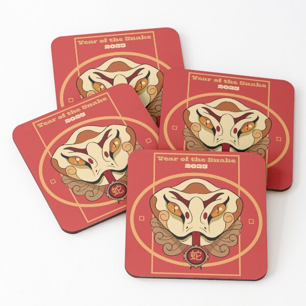 Item preview, Golden Snake, Year of the Snake 2025 designed and sold by R-A Designs.