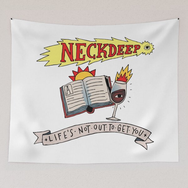 Artikelvorschau, Neckdeep Das Leben ist nicht hinter dir her - Buch entworfen und verkauft von Zircom.