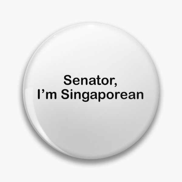 Artikelvorschau, Senator, ich bin Singapurer entworfen und verkauft von Taylor Oster.