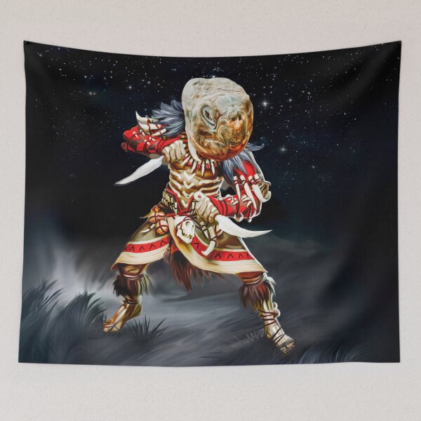 Item preview, Skull Fighter designed and sold by Ilona Abou-Zolof.