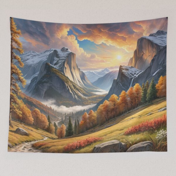 Item preview, Autumn in the mounatins designed and sold by ArtStore-EC.