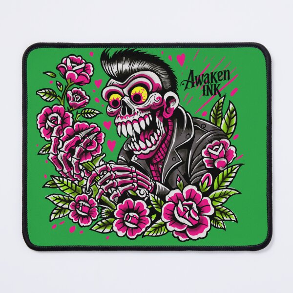 Item preview, Awaken ink tattoos zombie love designed and sold by Awakenink.