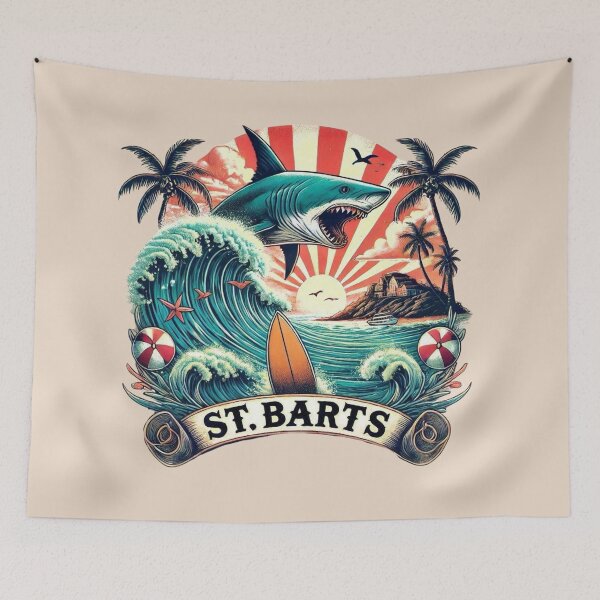 Item preview, St. Barts designed and sold by Myra365Art.