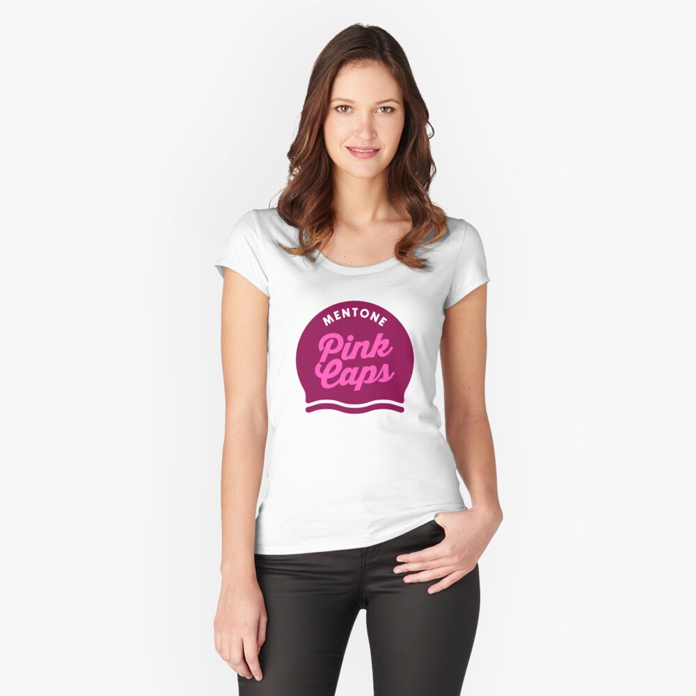Item preview, Fitted Scoop T-Shirt designed and sold by Swim4Recovery.