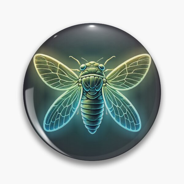 Item preview, Glowing Cicada designed and sold by IskandarDesigns.