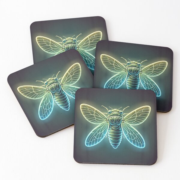 Item preview, Glowing Cicada designed and sold by IskandarDesigns.
