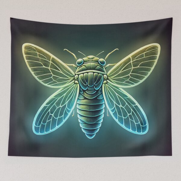 Item preview, Glowing Cicada designed and sold by IskandarDesigns.