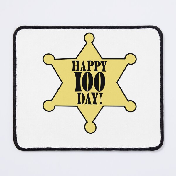 Item preview, 100 Day of School Badge designed and sold by maggiemartin34.