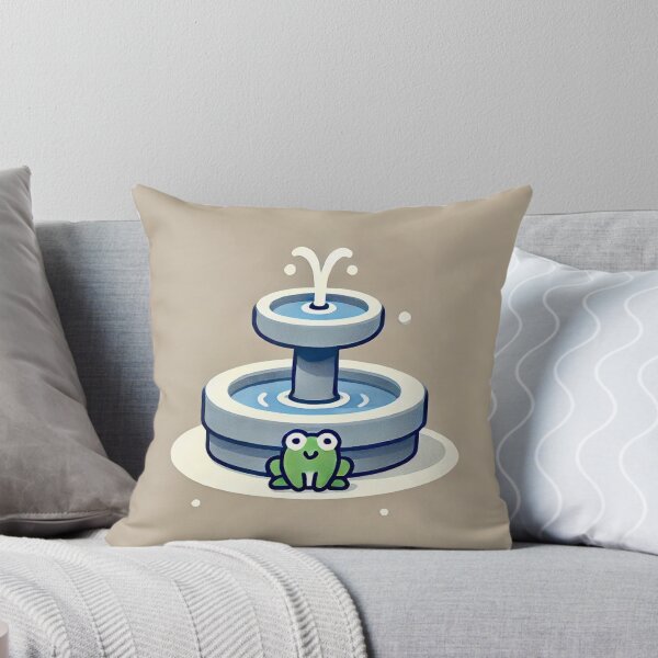 Item preview, Fountain with Frog designed and sold by IskandarDesigns.