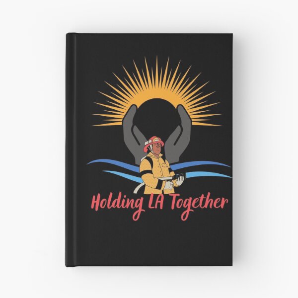 Item preview, LAFD Holding LA Together designed and sold by Orens POD.