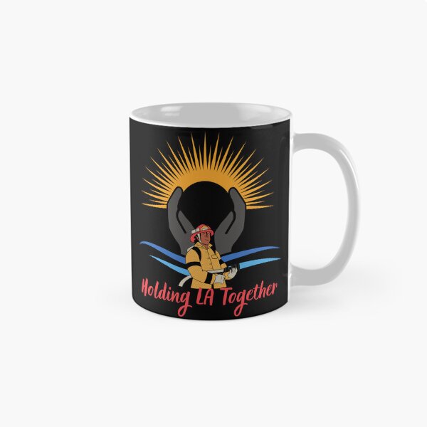 Item preview, LAFD Holding LA Together designed and sold by Orens POD.