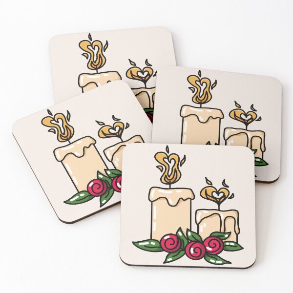 Item preview, Cutesy Candles and Roses designed and sold by GenAumonier.