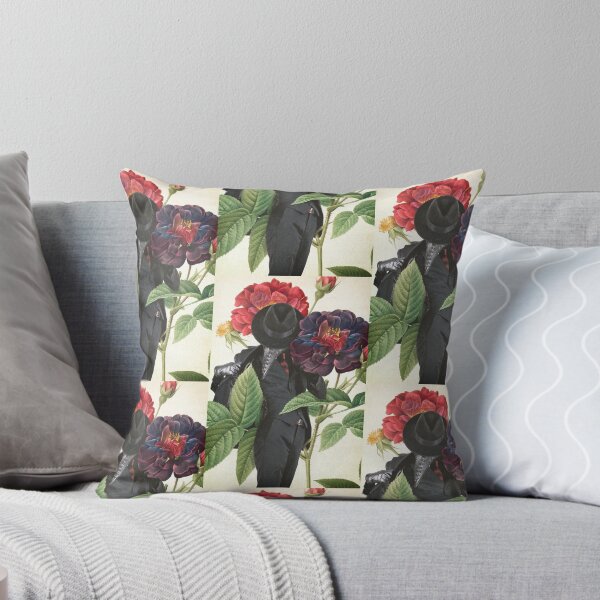 Item preview, Plague Doctor and Floral Collage Art designed and sold by Nitsuke.