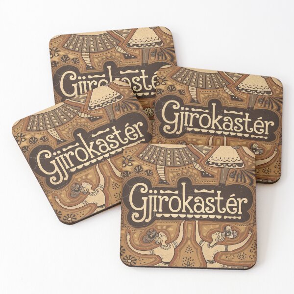 Item preview, Gjirokastër Albanian Folk Festival Whimsical Vintage Zentangle Art designed and sold by Witty Shirts.