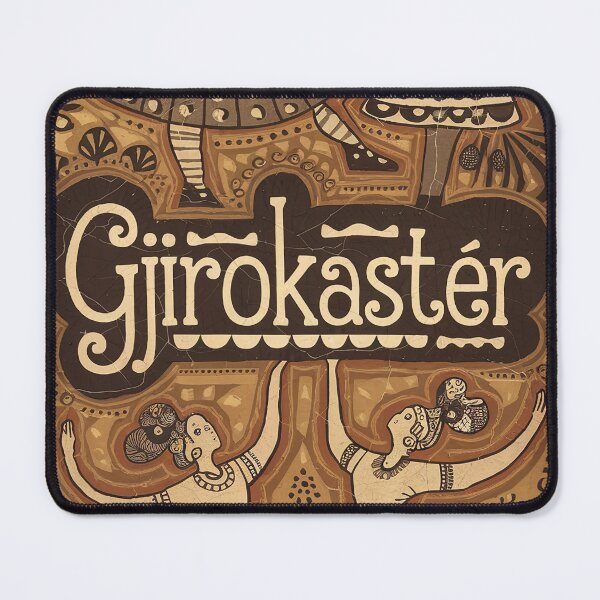 Item preview, Gjirokastër Albanian Folk Festival Whimsical Vintage Zentangle Art designed and sold by Witty Shirts.